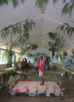 Decorating the Dining Hall