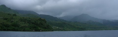 Coastline of Pentecost Island