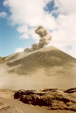 The Yasur volcano